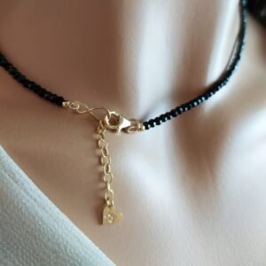 שרשרת בלאק ספינאל בשילוב רובי – דגם רימון