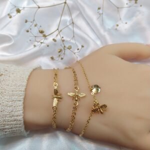 צמיד דבורה עדין