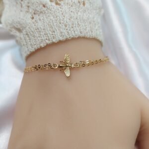 צמיד דבורה עדין