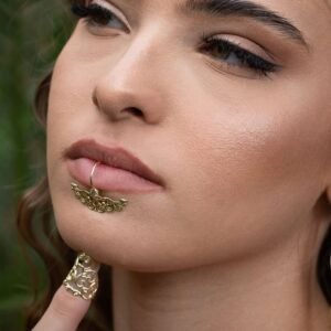 עגיל שפה פיליגרן