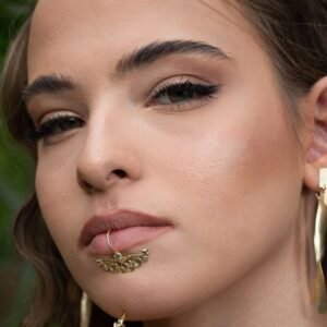 עגיל שפה פיליגרן