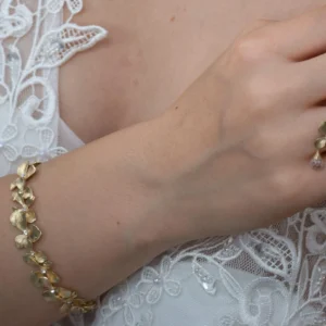 צמיד סחלבים משובצים